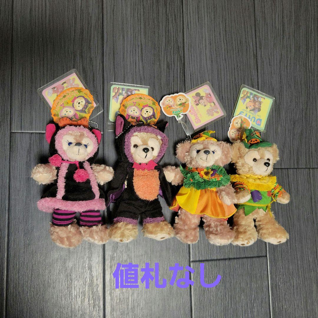 ダッフィー、シェリーメイ、ジェラトーニ　ぬいぐるみバッチ&ストラップ41体セット