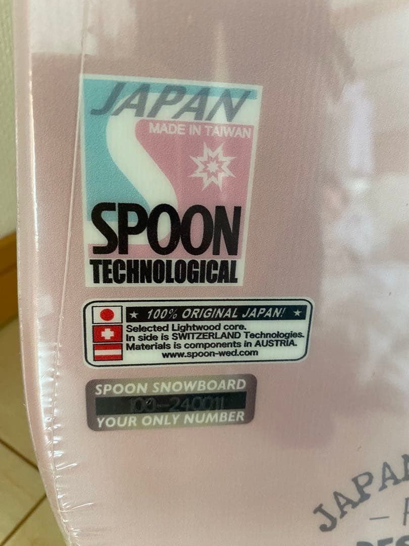 SPOON DESSERT 100cm スノーボード　新品未使用