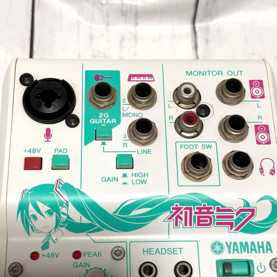 YAMAHA AG03-MIKU 初音ミクモデル ウェブキャスティングミキサー