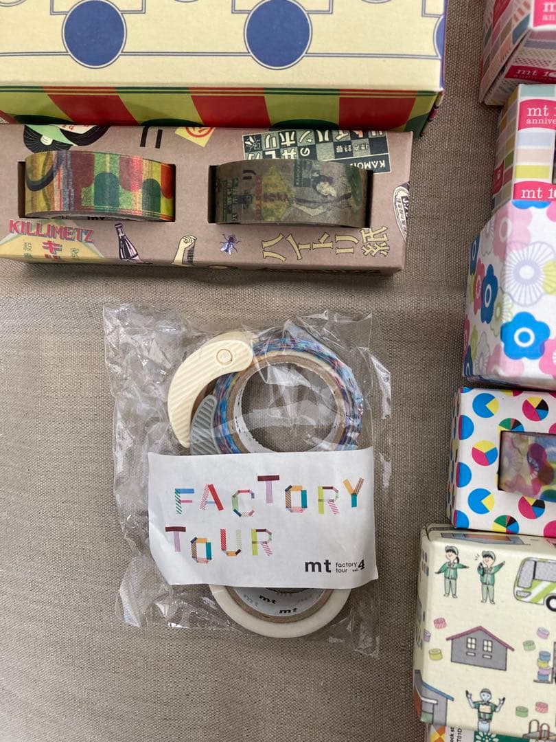 mt マスキングテープ factory tour お土産テープvol1〜14限定