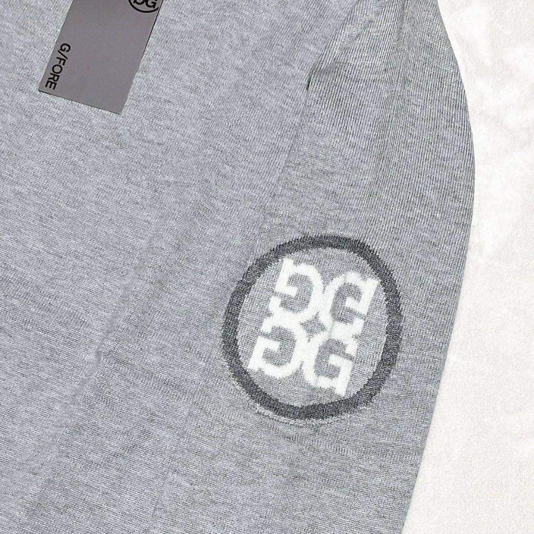 新品　G/FORE　ジーフォア　ゴルフ　セーター　ライトグレー　M　メンズ