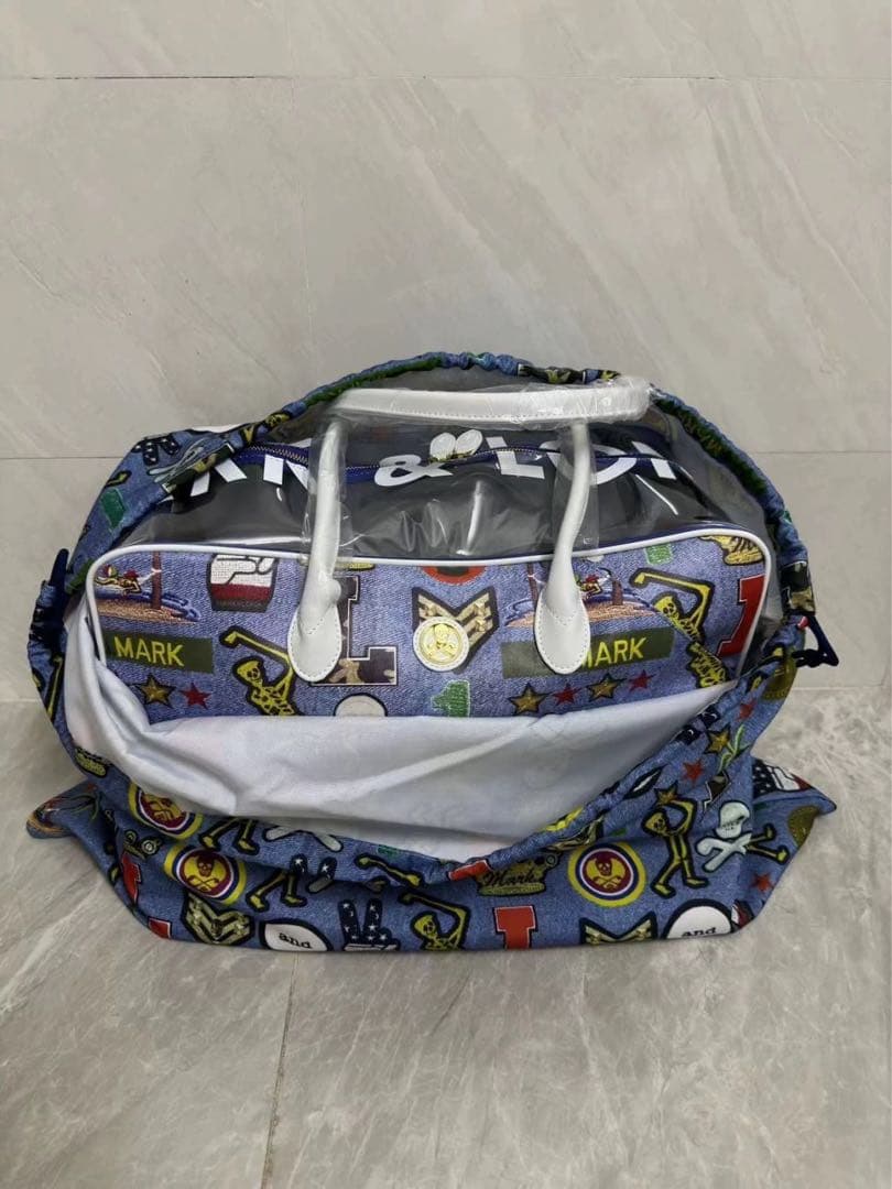 MARK&LONA ボストンバッグ　ラウンドバッグ