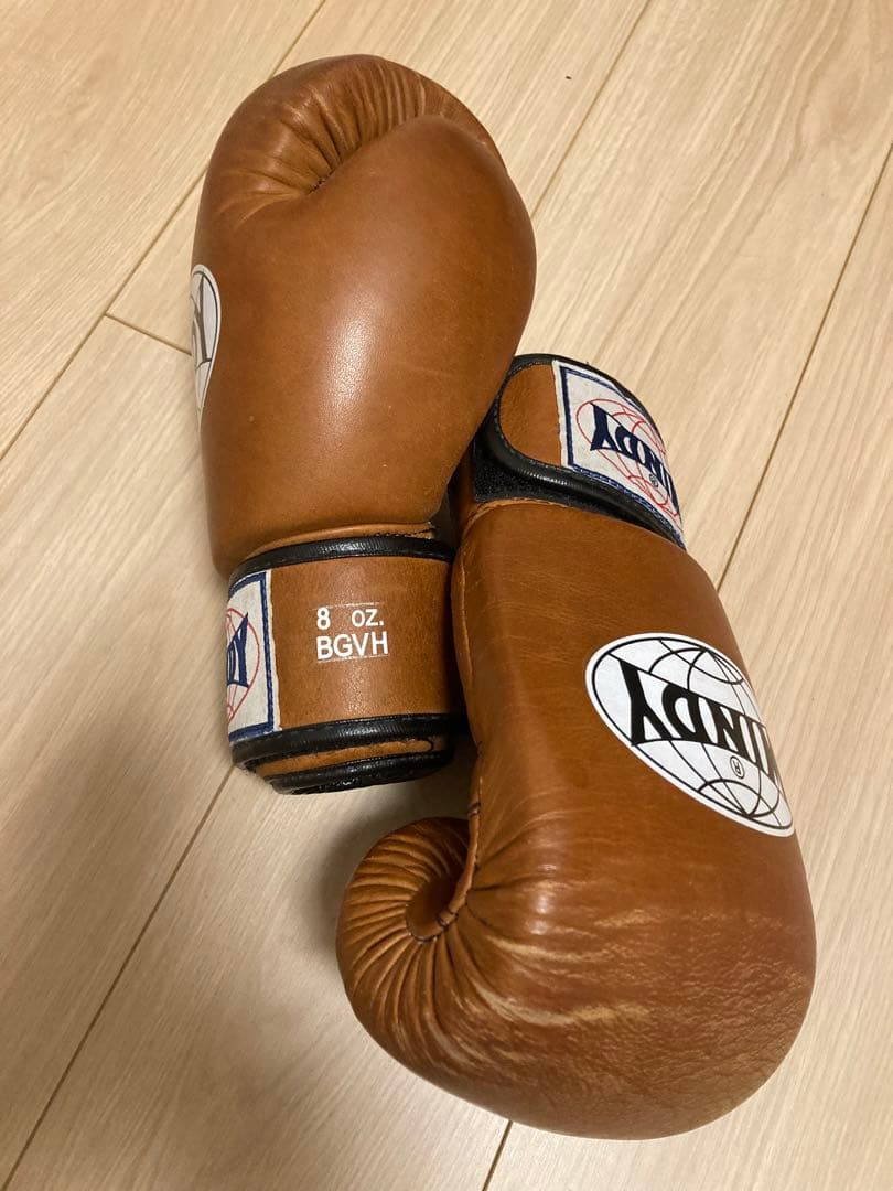 WINDY ボクシンググローブ ブラウン　8oz