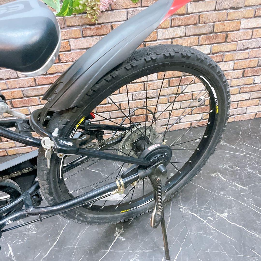 【36】子供用自転車 子供車 DRIDE ブラック 22インチ