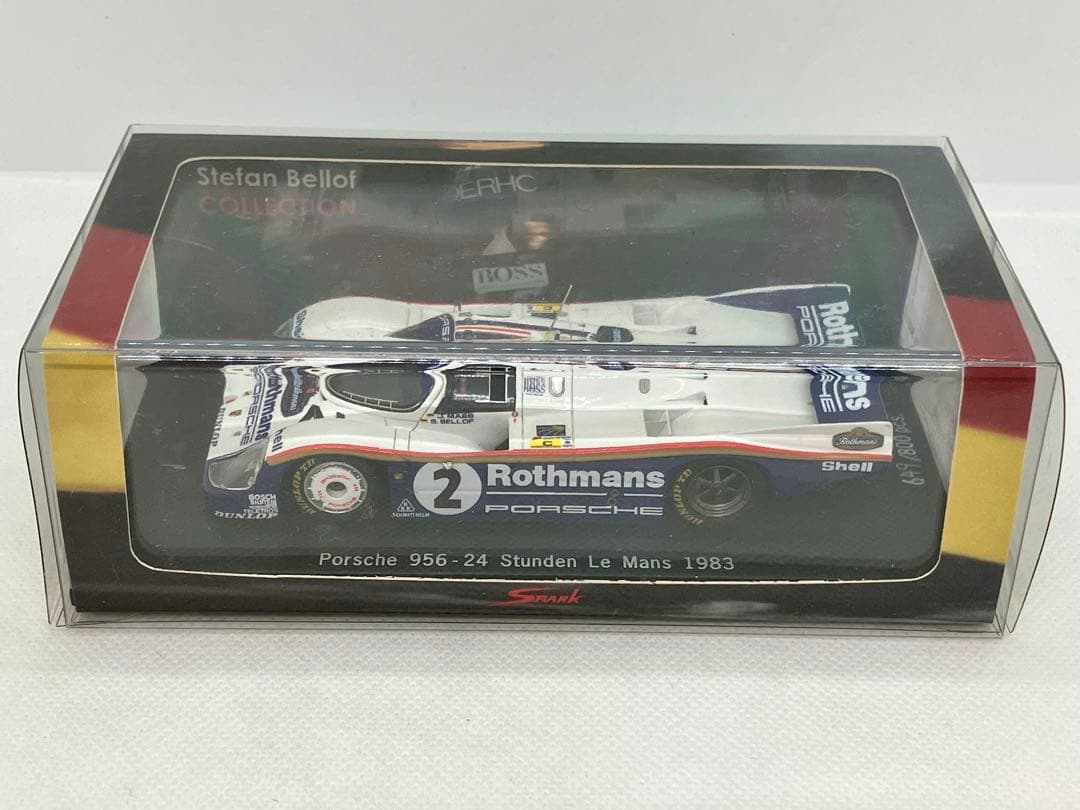 ★ロスマンズ ポルシェ 956★S.ベロフ/J.マス★限定800個★1/43★