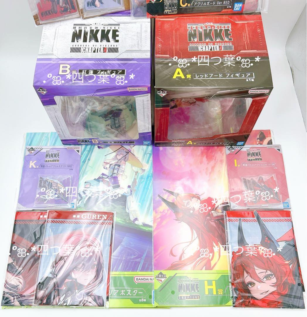 【匿名配送】NIKKE 紅蓮 レッドフード フィギュア 12点セット