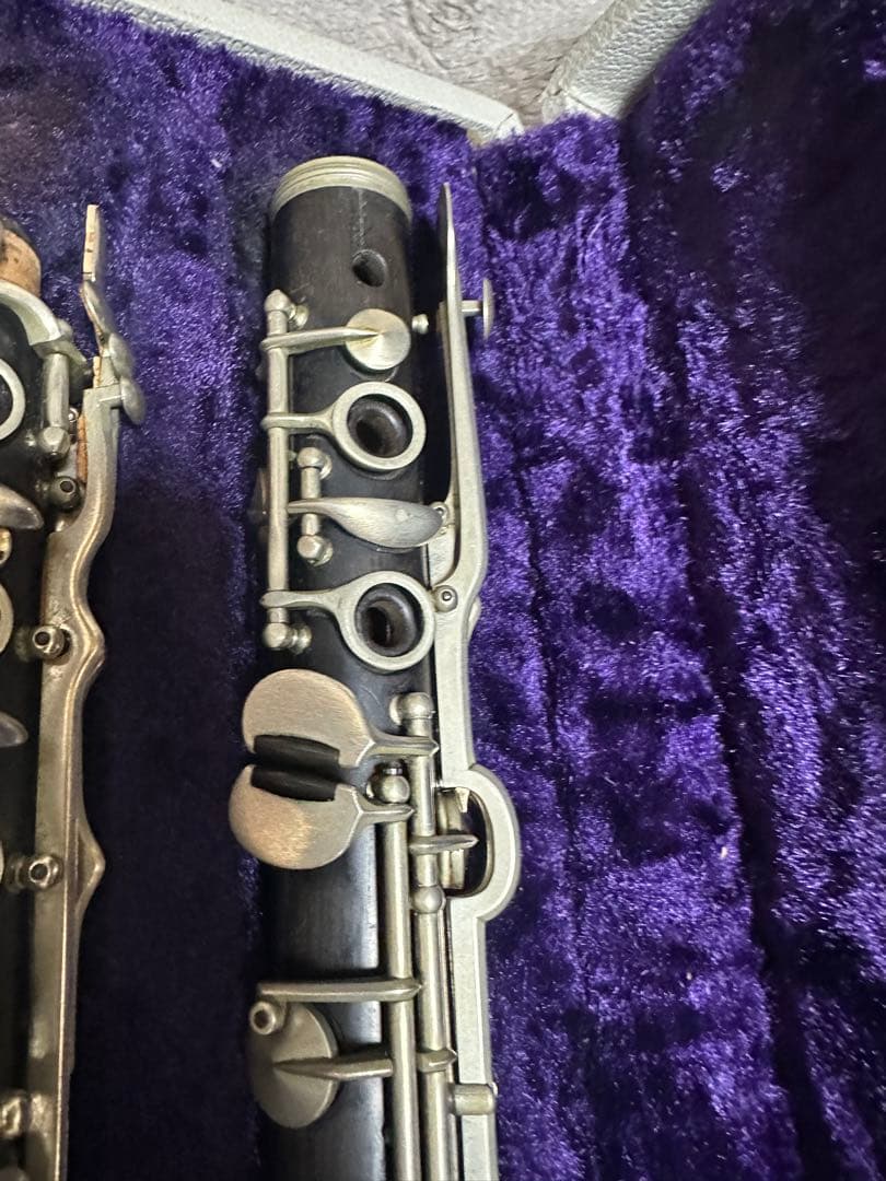 Julius Rudolph A管 アルバート式 クラリネット ケース付き