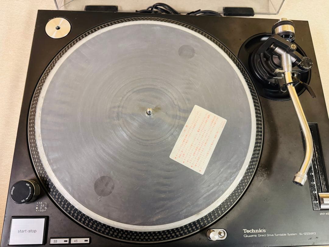 Technics SL-1200MK3 ターンテーブル テクニクス②