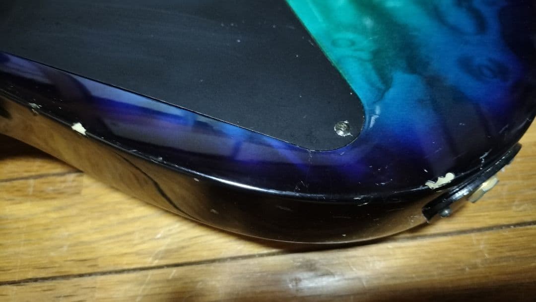 フェルナンデス　FGZ 　サンバースト　青系　日本製？　ssh