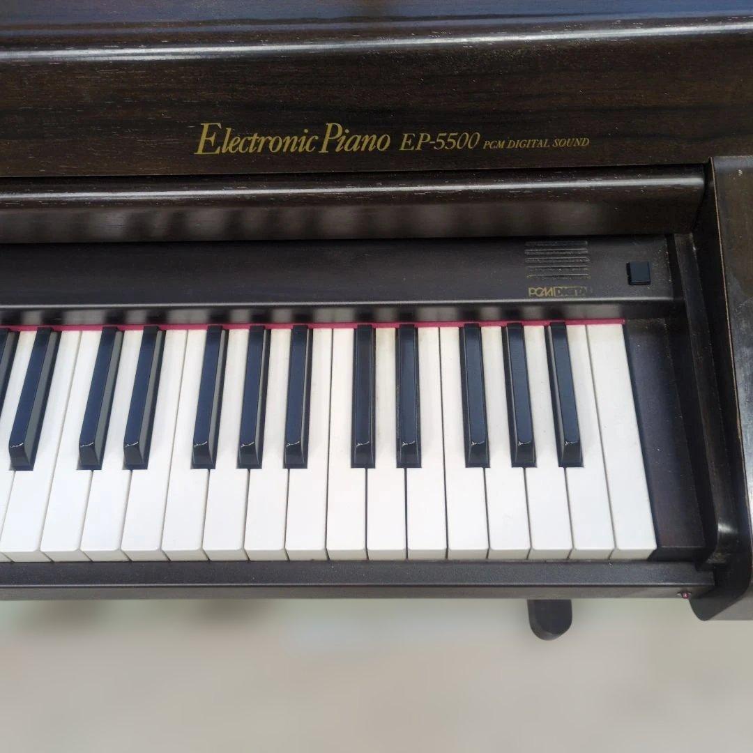コロンビア ELEPIAN 電子ピアノ EP-5500 ダークブラウン