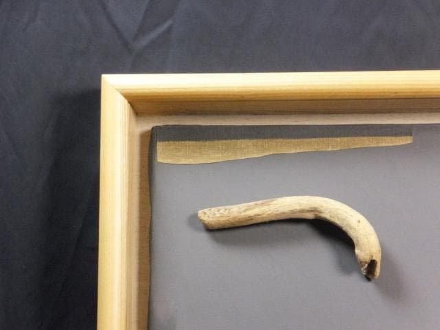 現代美術　馬場彬　直筆サイン『Composition』ミクストメディア0718H