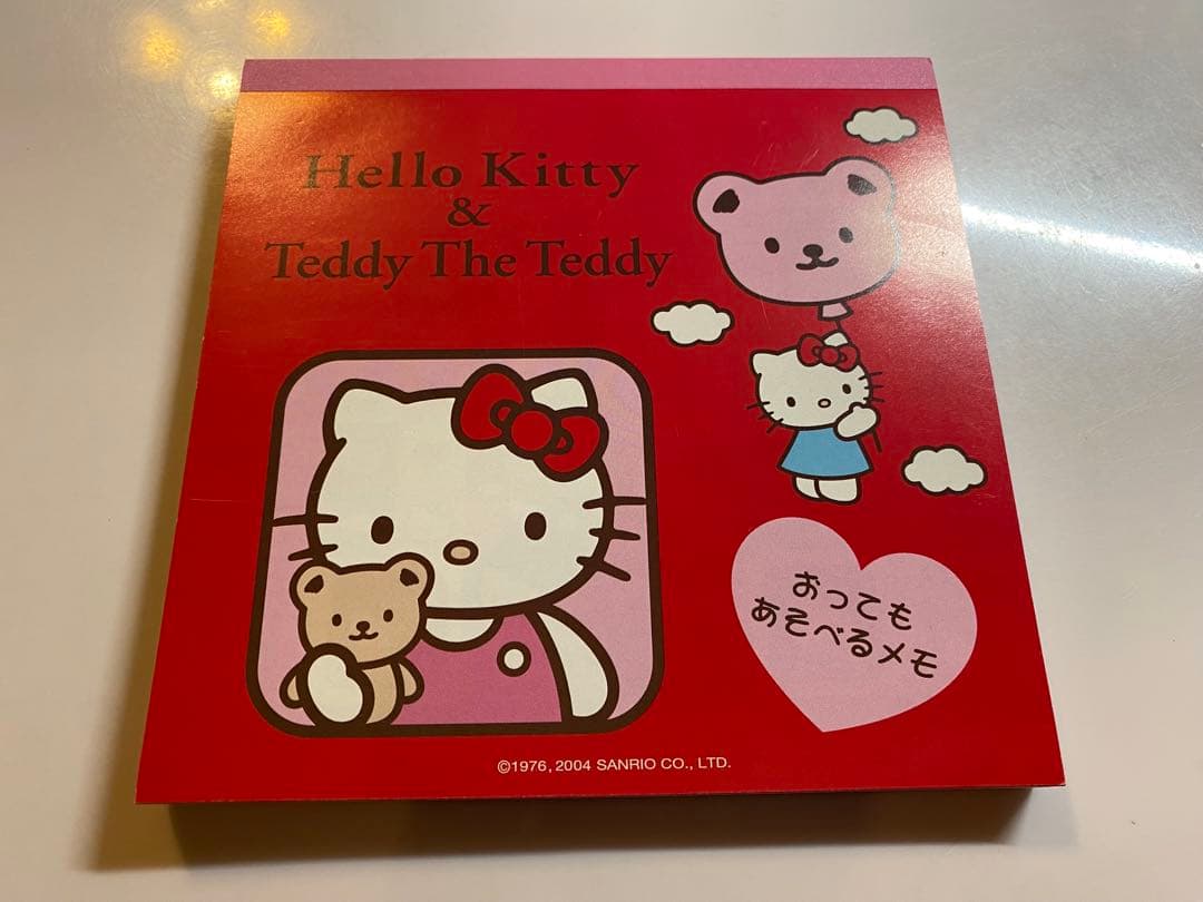 希少！劇レア！平成レトロ！Hello Kitty キティメモ帳3冊セット　美品！