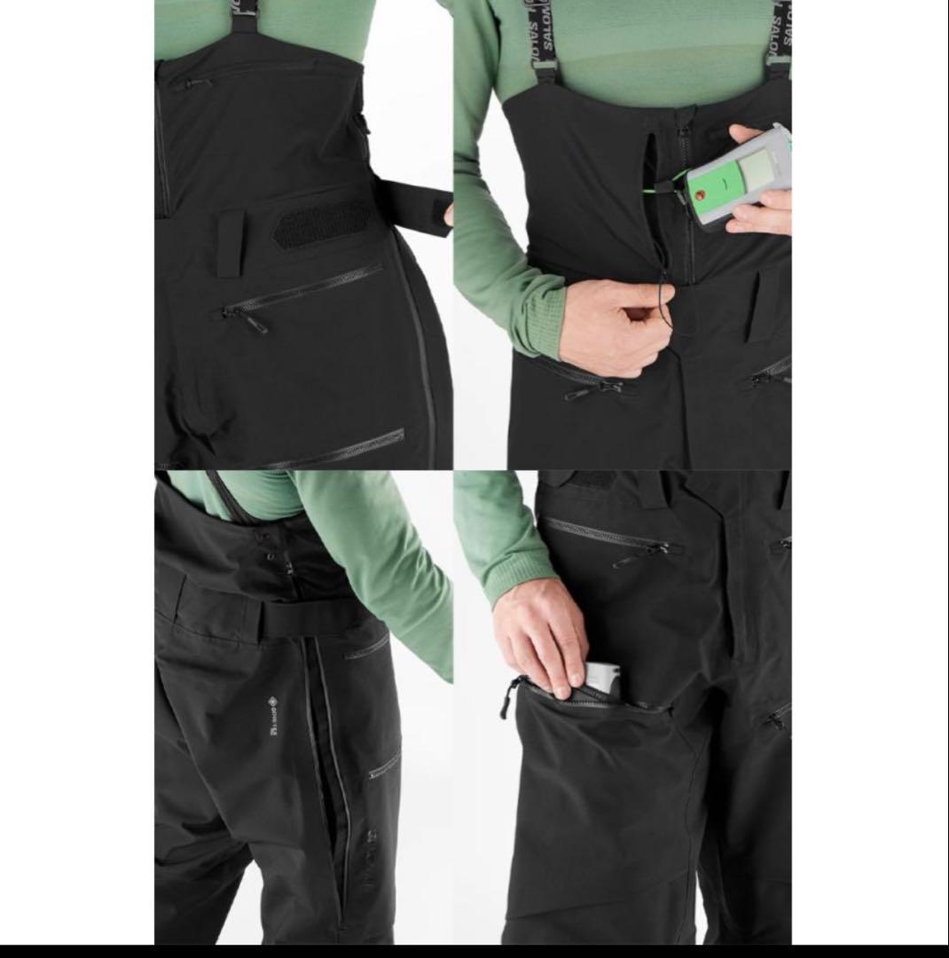 Salomon QST GORE-TEX PRO BIB スキー スノボ