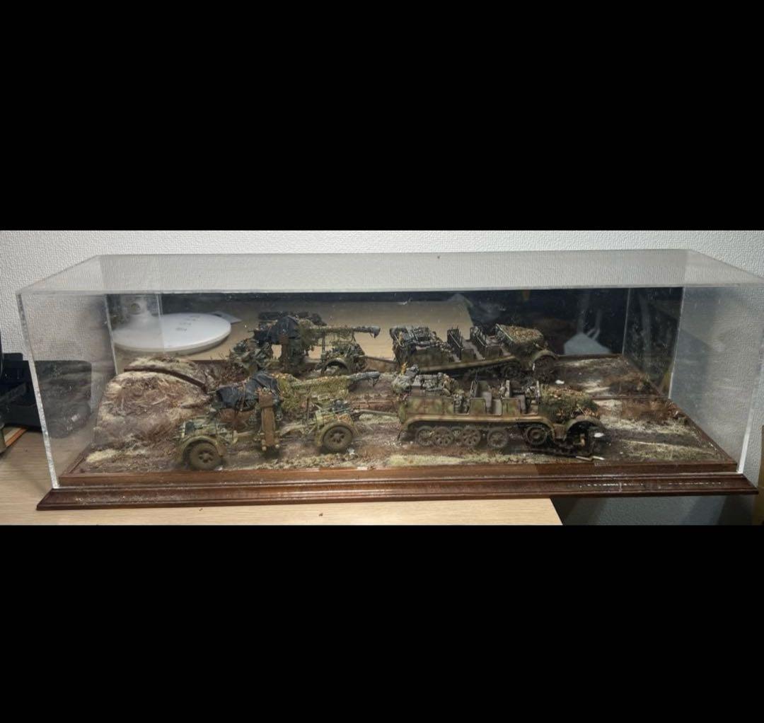 第二次世界大戦 ドイツ軍 ミリタリージオラマ 1/35 完成品　ジャンク　完成品