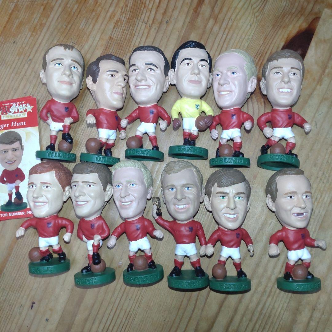 【貴重】イングランド代表 1966年W杯優勝フィギュア12体セット コリンシアン