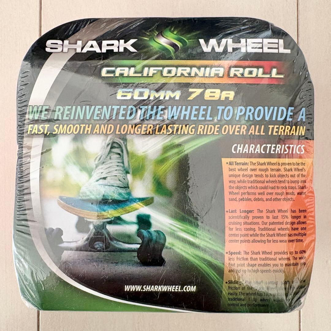 15☆新品 未開封☆ シャークウィール 60mm 78a レッド
