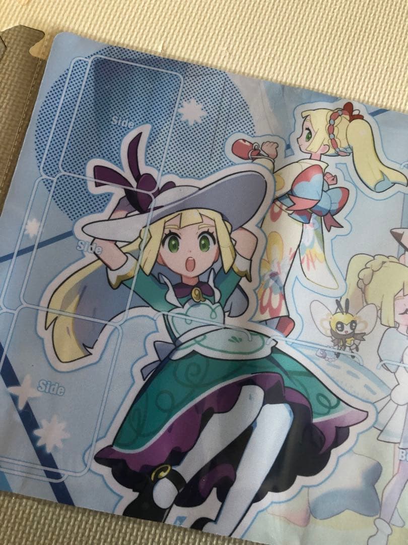 ポケマスEX 特製プレイマット おしゃれを楽しむリーリエ