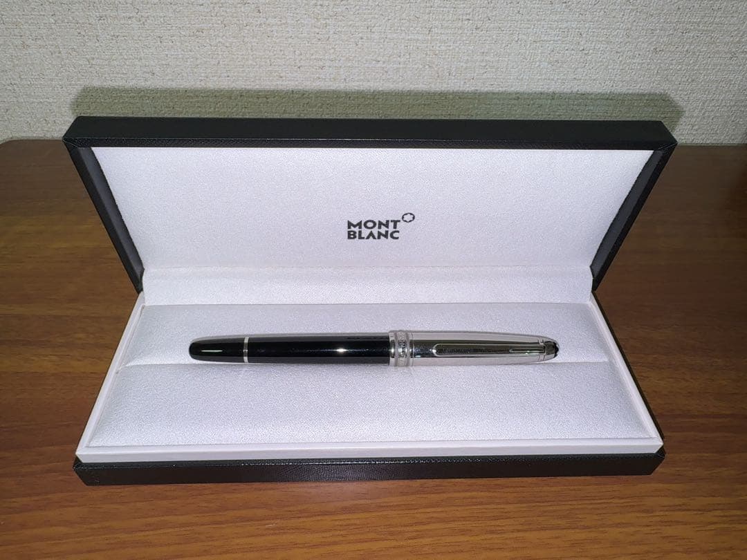 【最終値下げ】モンブラン マイスターシュテュック ソリテール Sスチール 万年筆