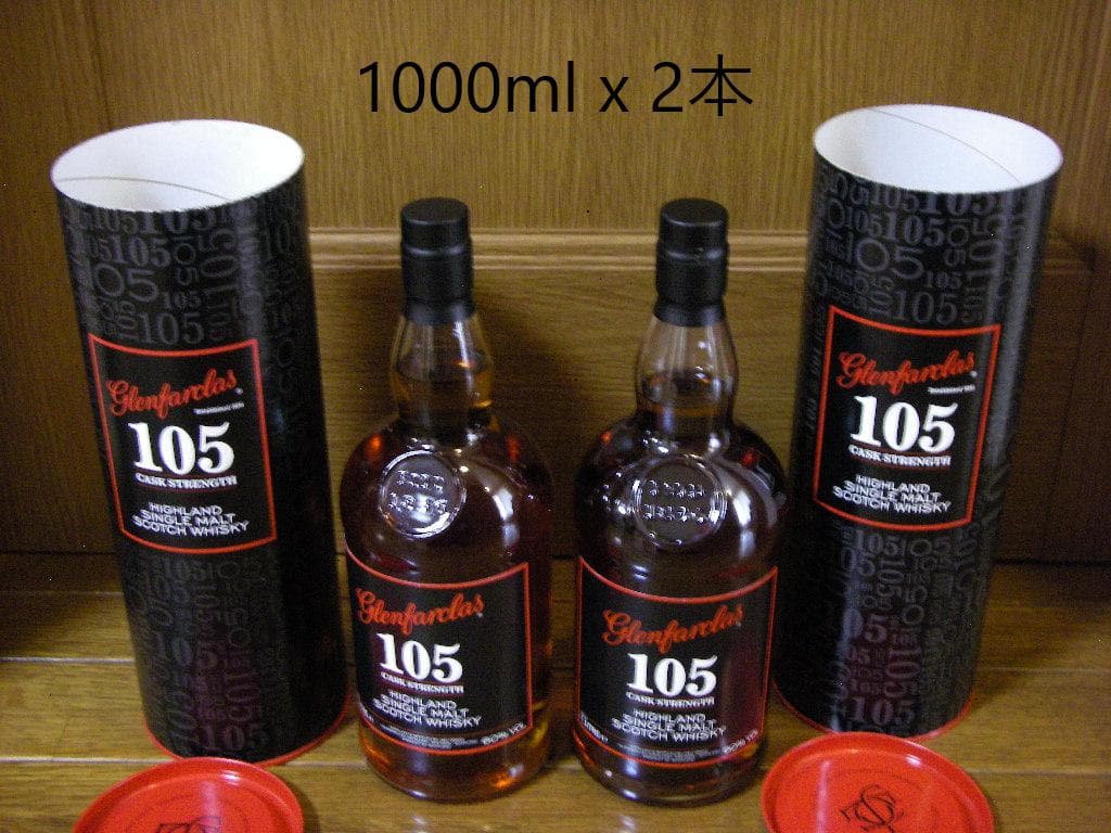 【SALE】Glenfarclas 105 cask 1000ml 　2本