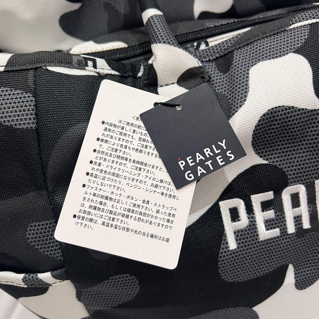 未使用✨ パーリーゲイツ ロッカーバッグ ラウンドバッグ カモフラ 迷彩