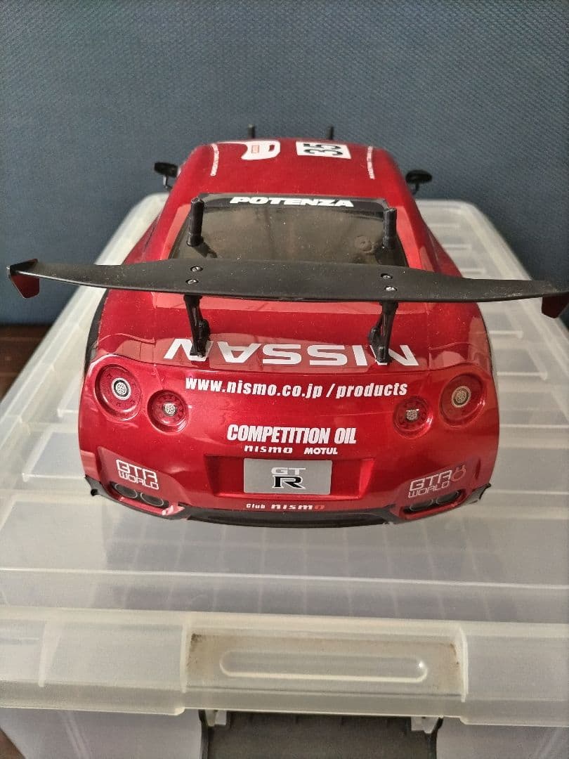 タミヤ　TA05　Nissan GT-R コンペティションオイル ラジコンカー