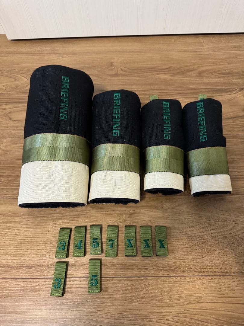 BRIEFING キャディバッグ CR-8 #02 WOODLANDSERIES