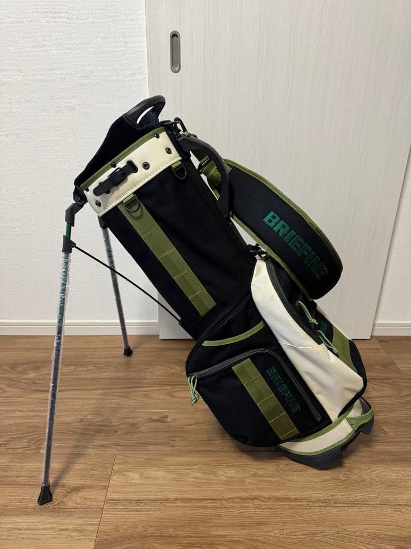 BRIEFING キャディバッグ CR-8 #02 WOODLANDSERIES