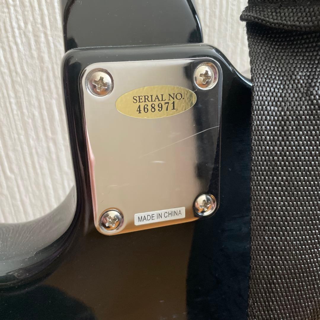 BUSKER'S エレキベース ブラック