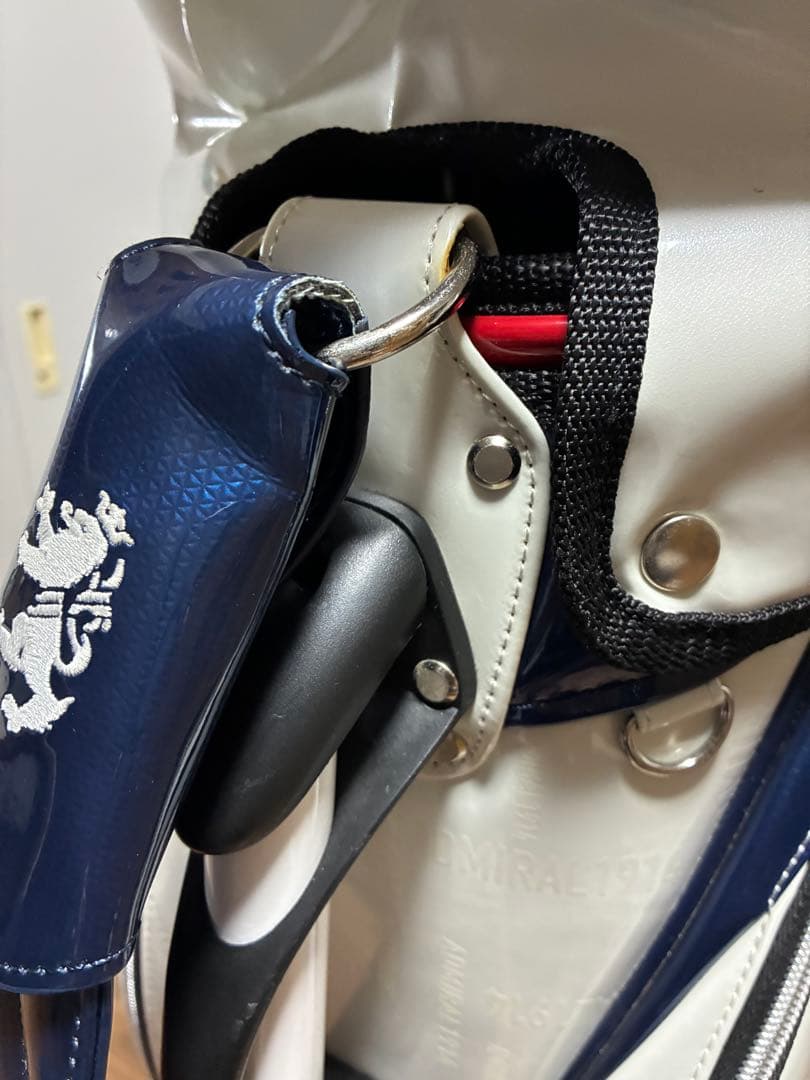 美品Admiral ゴルフキャディバッグ