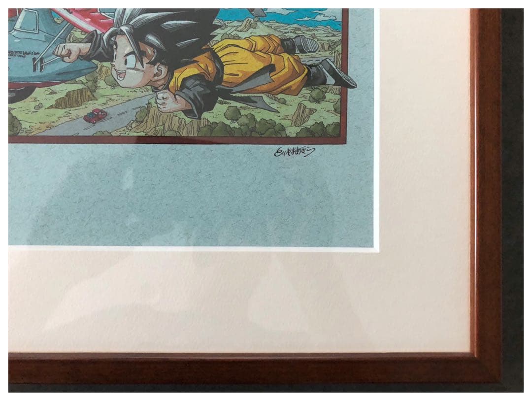 ドラゴンボール 複製原画　2013 Ver.5　みんなで空中をひとっ飛び！