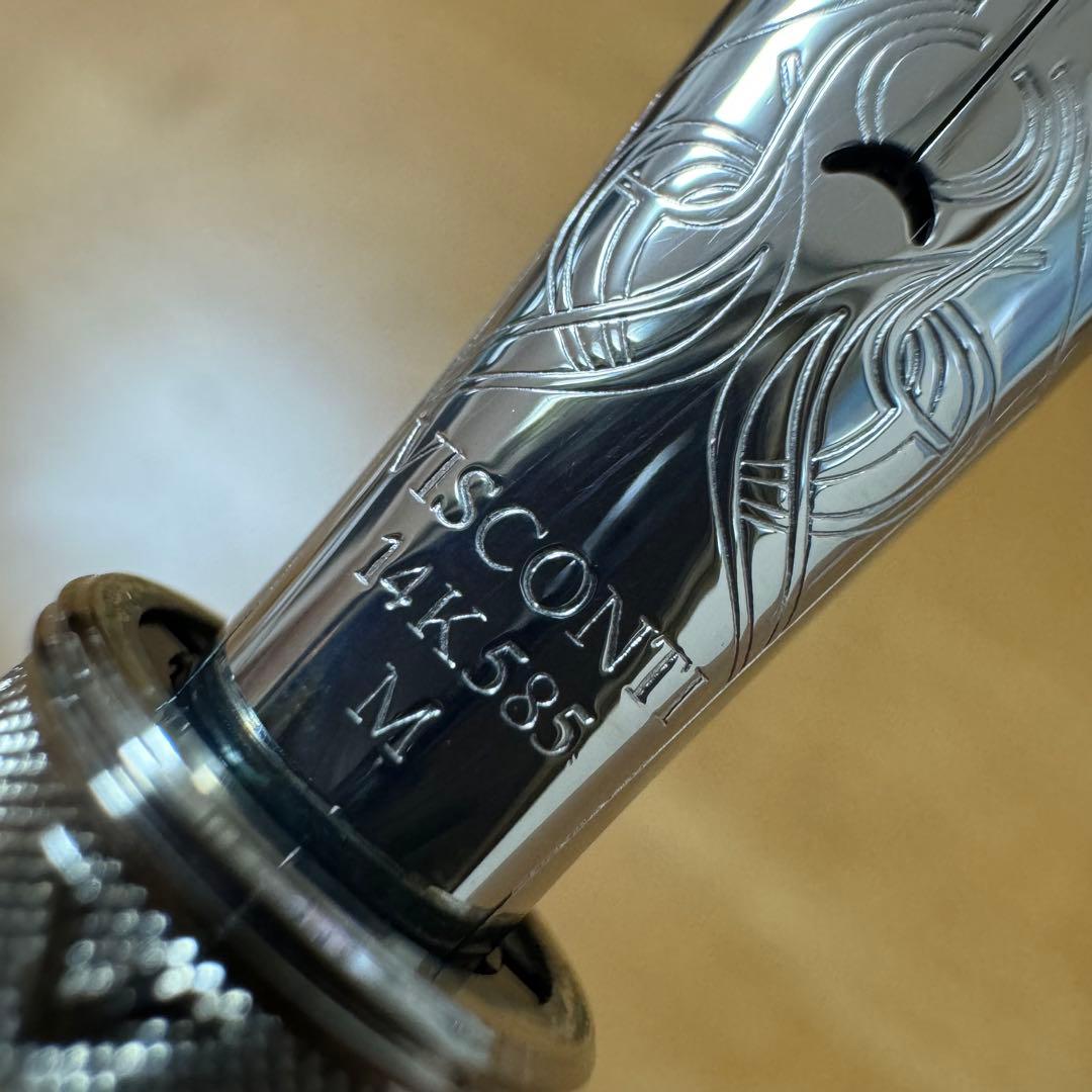 限定 VISCONTI ビスコンティ 万年筆 ヴァンゴッホ 14K 585 M