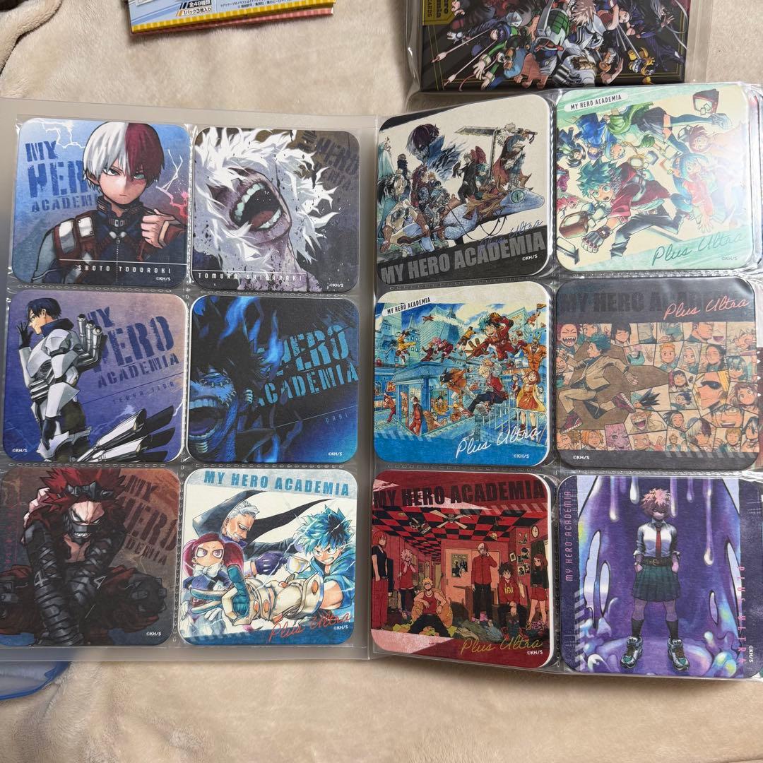 【僕のヒーローアカデミア】アートコースター　セット
