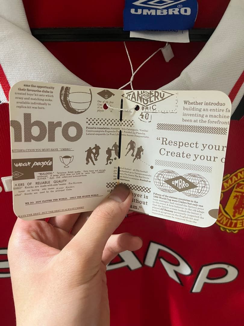 ベッカム ユニフォーム マンチェスター ユナイテッド ユニフォーム 新品未使用