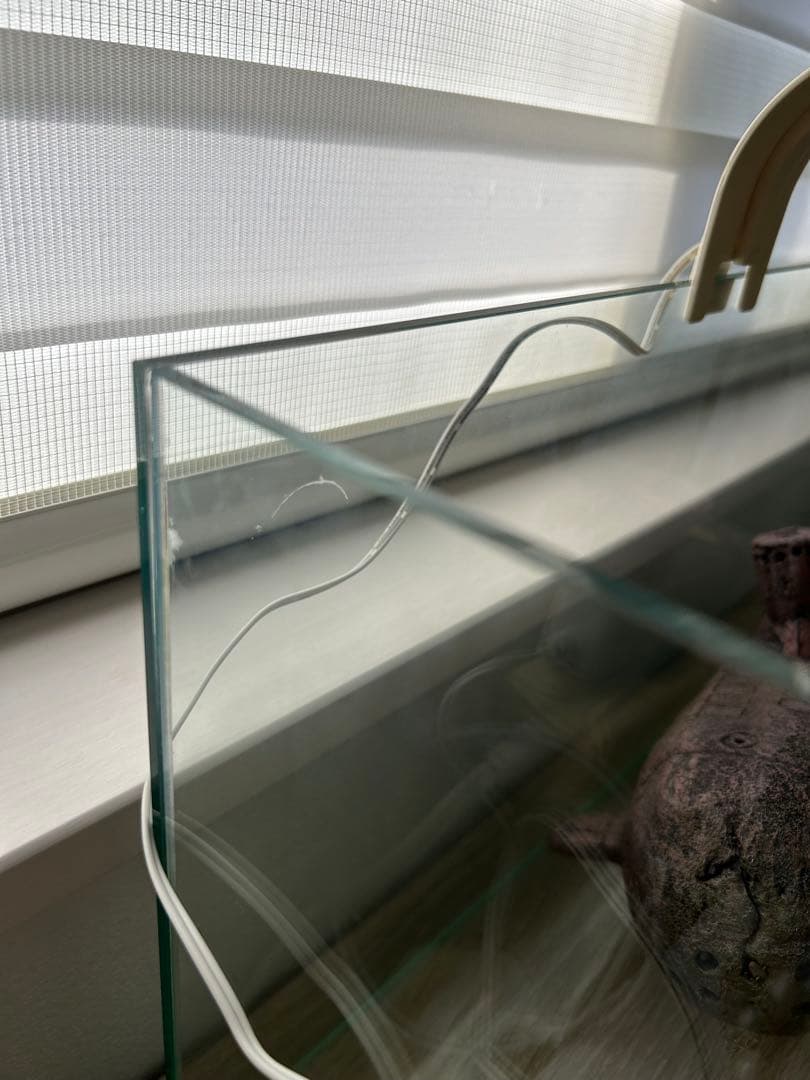 お得な3点セットGEX 60cm水槽&LEDライト&潜水艦沈没船