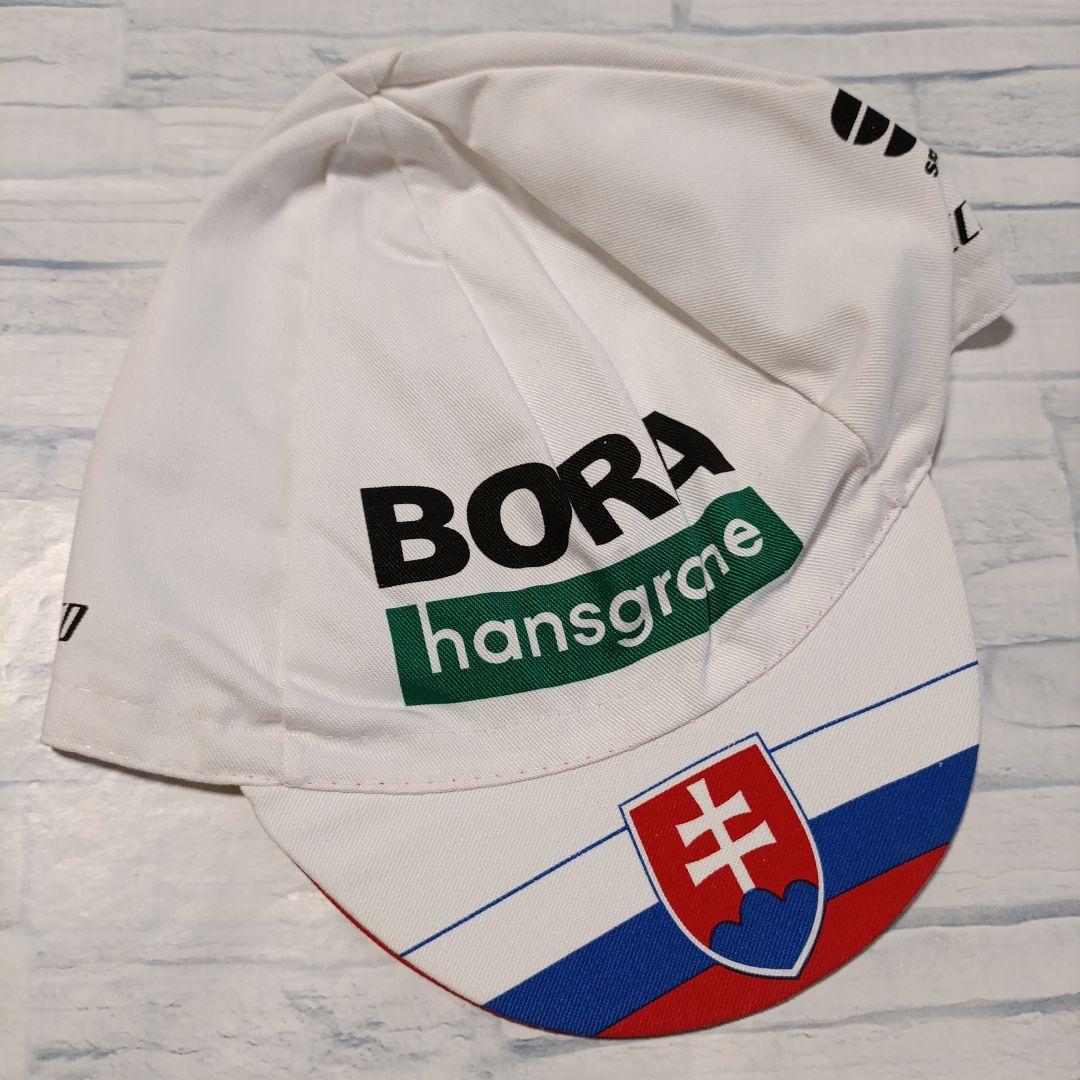 支給品 BORA Hansgrohe サガン　サイクルキャップ　スロバキア王者