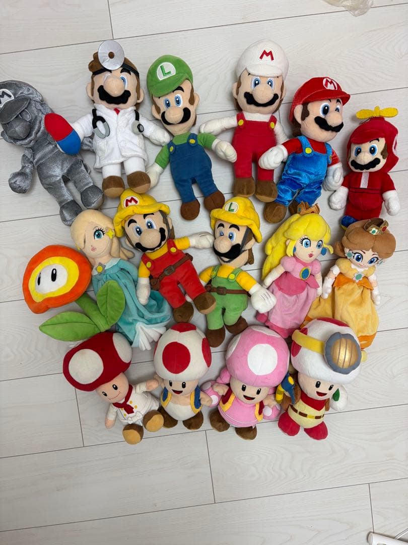 マリオキャラクターぬいぐるみセット