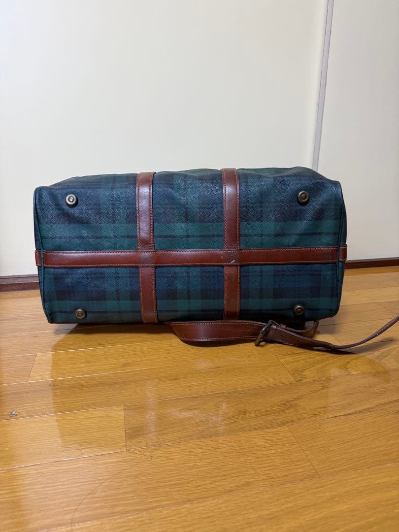 美品 ラルフローレン　ボストンバッグ 南京錠付