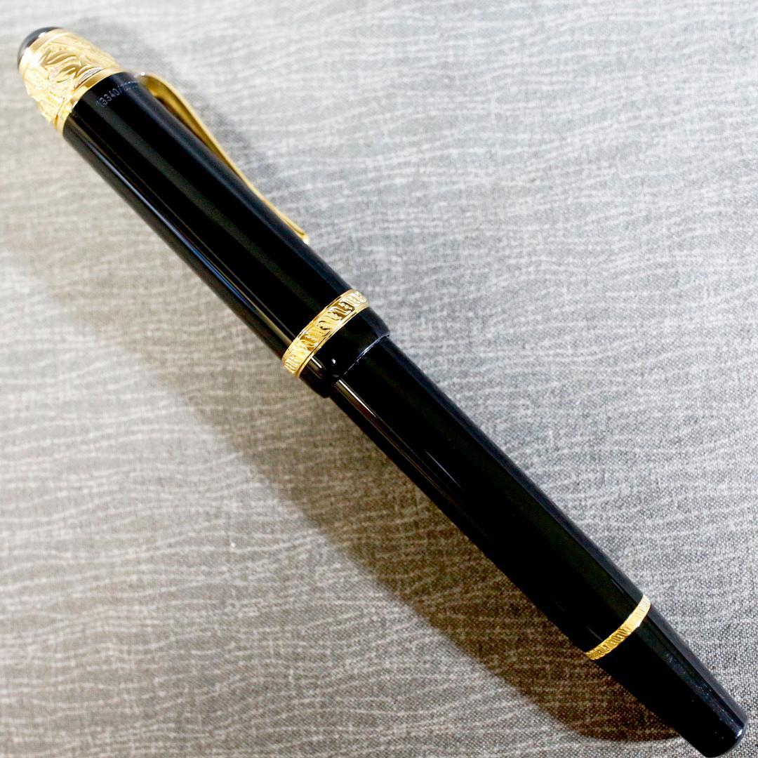 【美品 送料込み】モンブラン 万年筆 ボルテール 作家シリーズ １９９５年