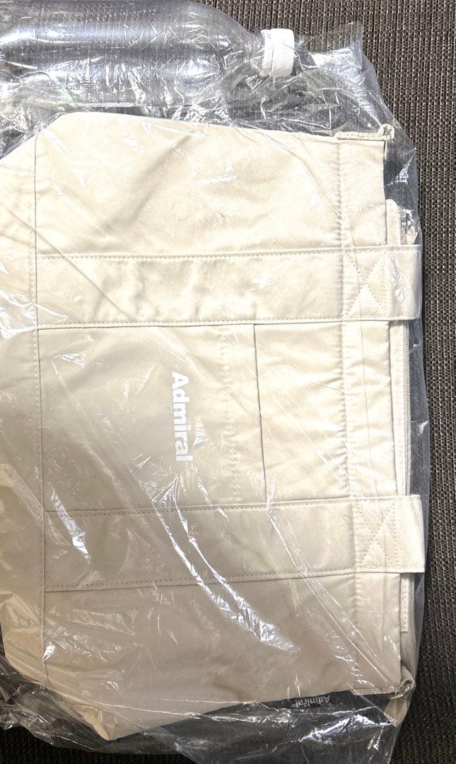 Admiral ショルダーバッグ撥水ベージュアドミラルテニスゴルフトート2way