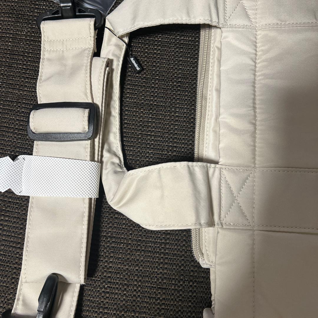 Admiral ショルダーバッグ撥水ベージュアドミラルテニスゴルフトート2way