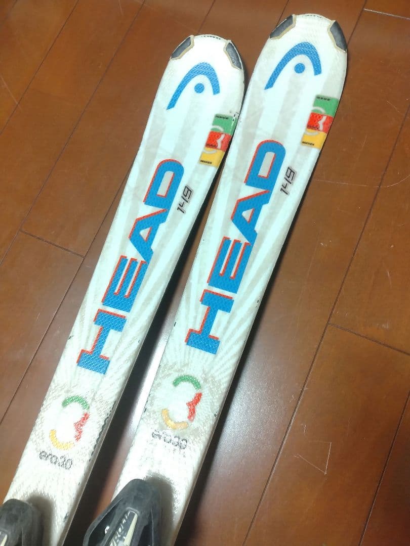 【HEAD☆】149cm　スキー板セット♪　送料無料！