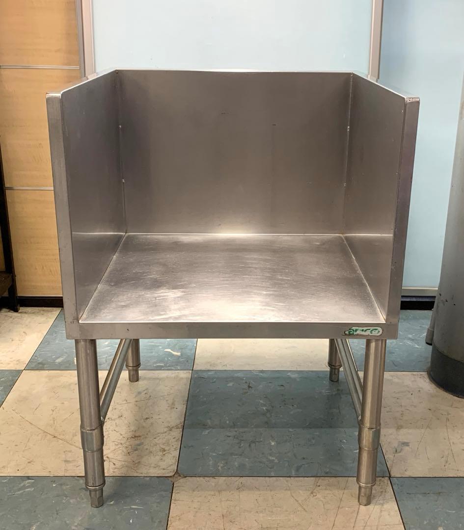 タニコー 業務用ステンレスガスコンロ台 ガード付き H810×600×600㎜