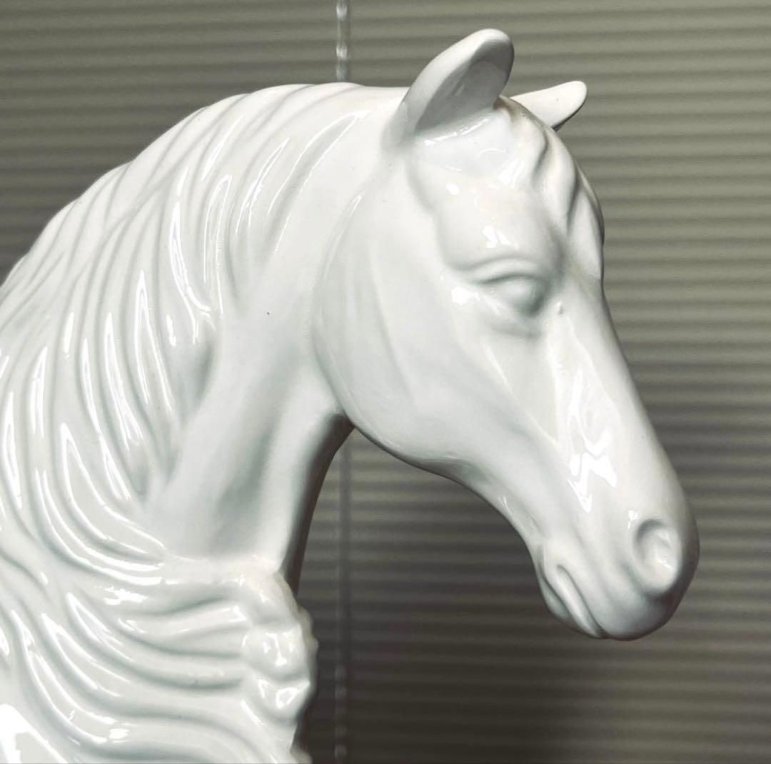【新品、非売品】ホワイトホース　陶器　置き物　置物　ウイスキー　ノベルティ　大型