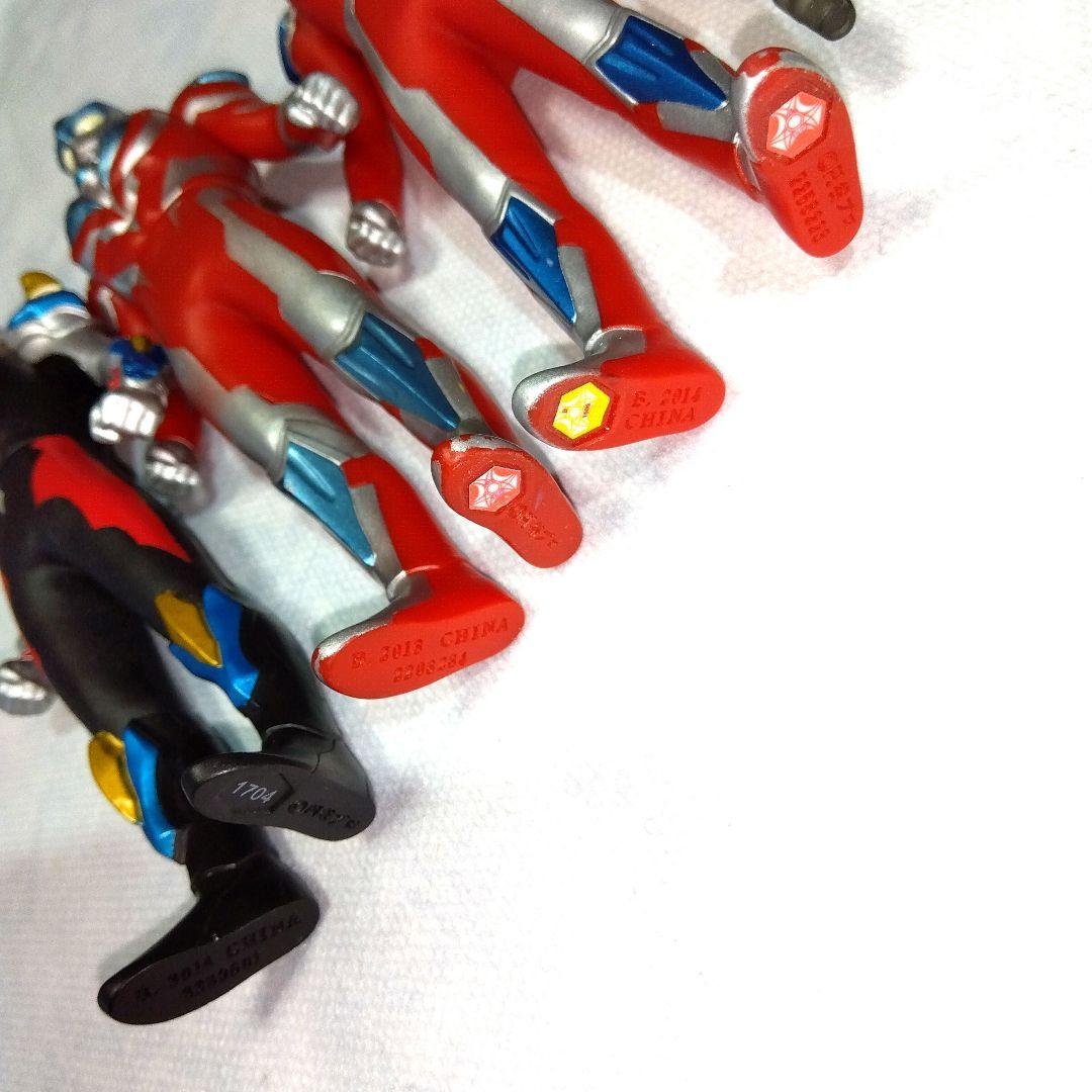 ウルトラソフビシリーズ　ウルトラマンギンガ　ウルトラマンビクトリー　6体セット