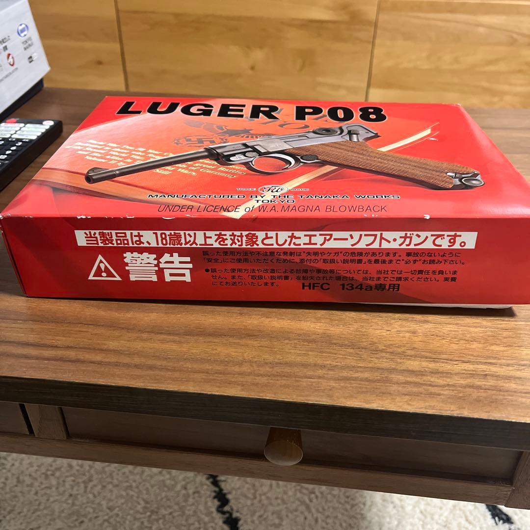 LUGER P08 ガスガン Heavy Weight Version