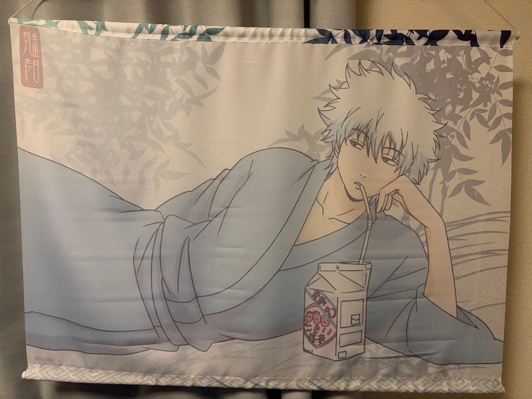 銀魂 延長戦 坂田銀時　A1 サイズ 描き下ろし　特大タペストリー COSPA