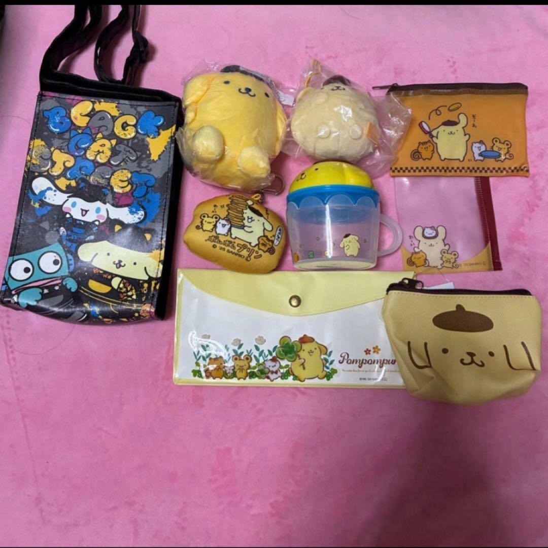 ポムポムプリンまとめ売り　ポムポムプリン詰め合わせ　キャラクターグッズまとめ売り