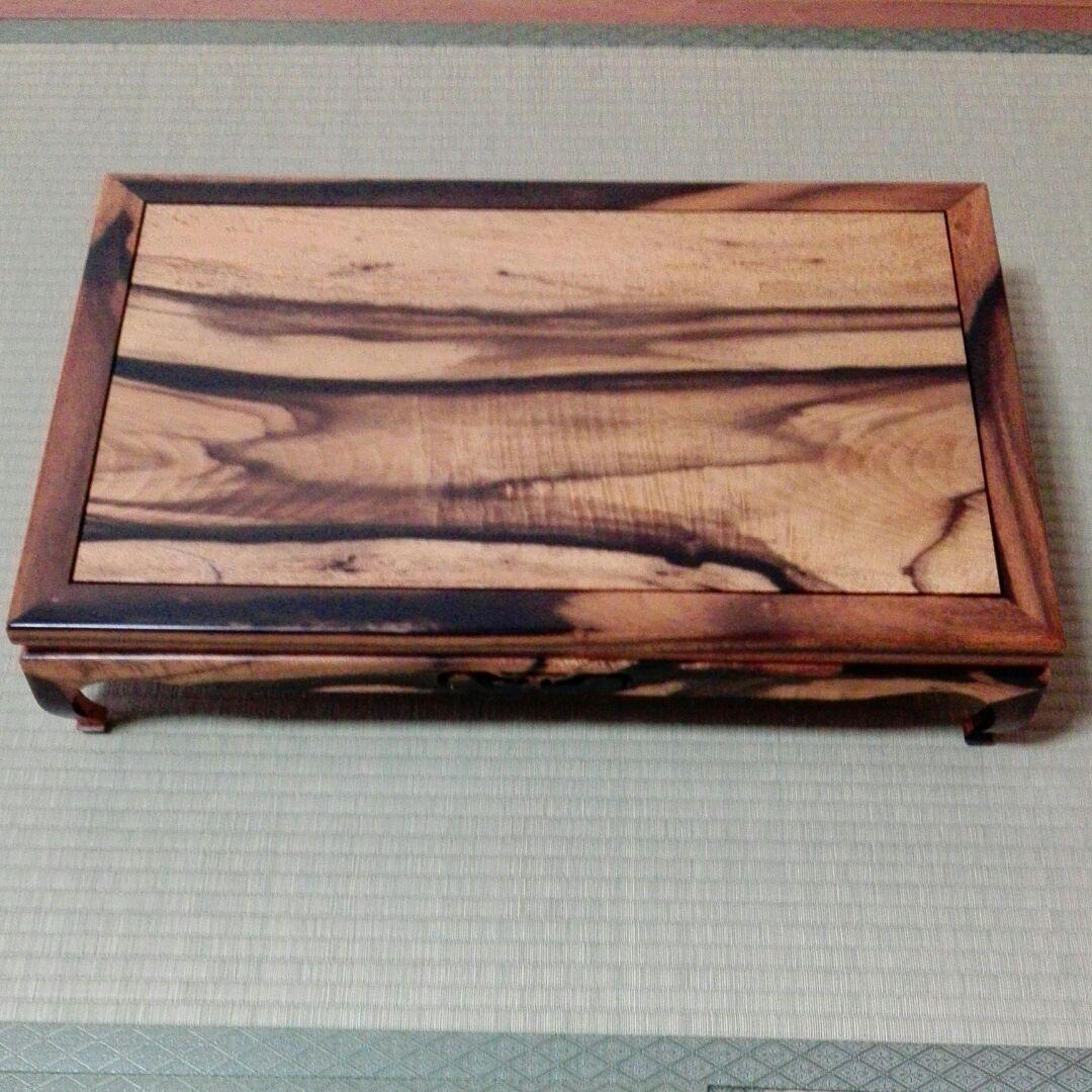 黒柿　黒柿花台　　　作者光石