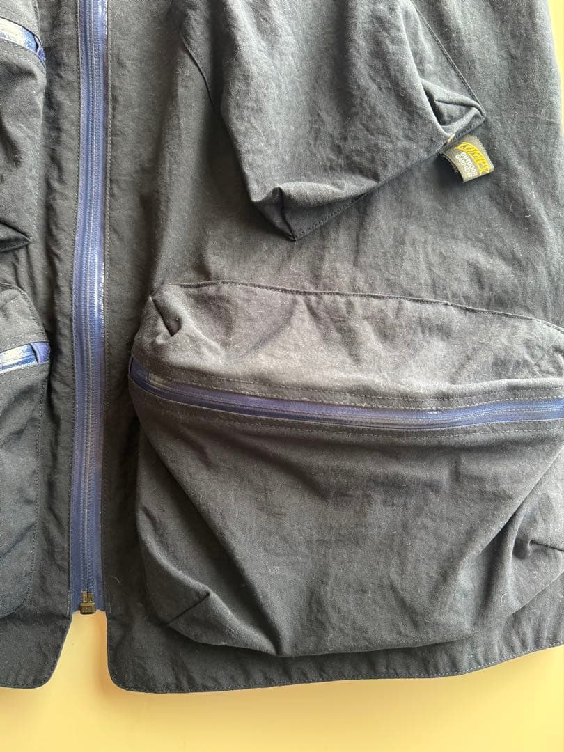 COMFY OUTDOOR GARMENT◆ナイロンベスト/L/ネイビー