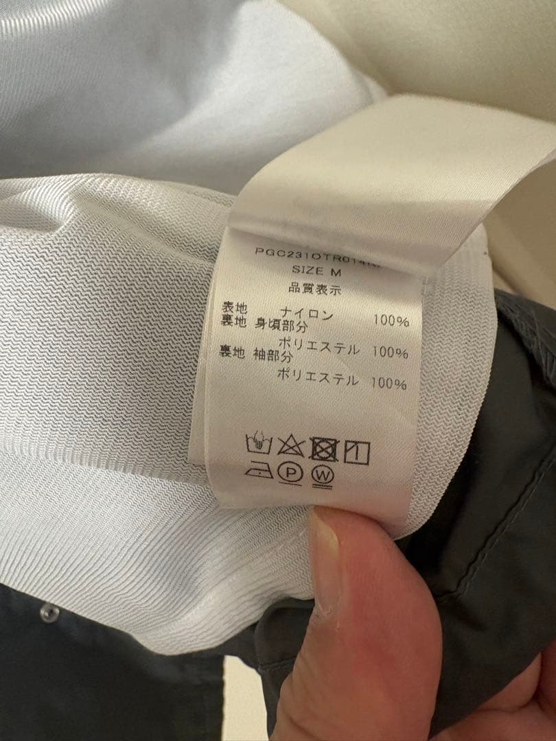 Pacific Golf Club ナイロンジャケット グレー